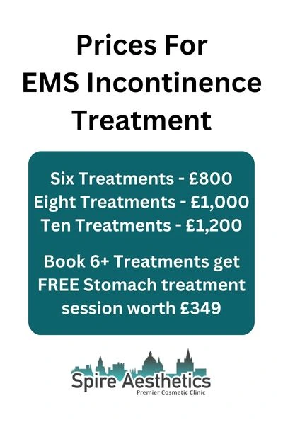 EMS Incontinence Treatment Prices Salford Priors