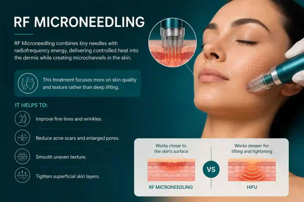 What Does RF Microneedling Do That HIFU Alone Cannot Salford Priors