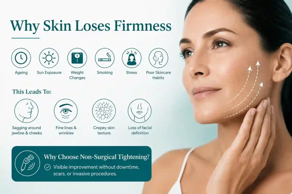 What Makes Skin Lose Firmness and Why Do People Seek Non-Surgical Tightening Salford Priors?
