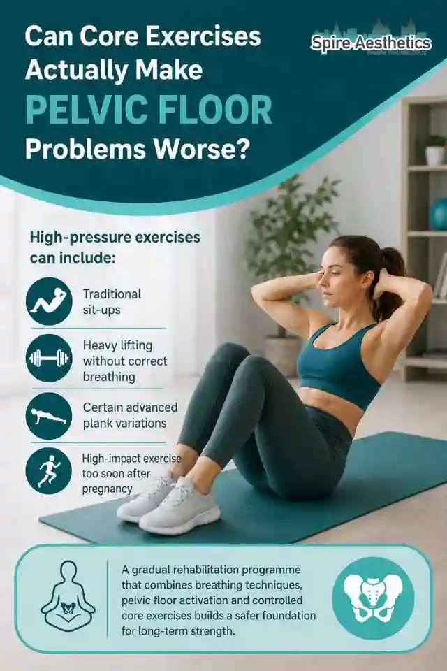 Can Strengthening Your Core Alone Actually Make Pelvic Floor Problems Worse Salford Priors?